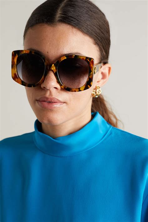 gucci runwa oversize glasses